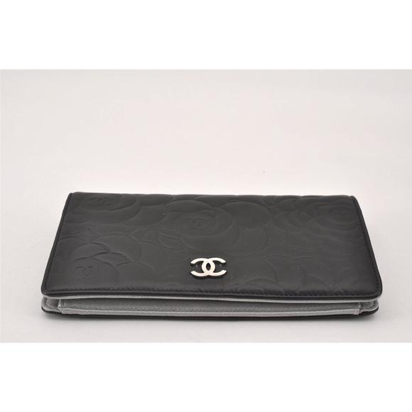Auth Chanel Camellia Lamb Skin Cc Logo #78691C75B - Picture 4 of 15